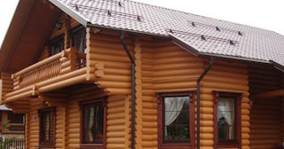 Строительство дома из оцилиндрованного бревна в Печоре - от 132496 рублей